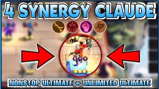 BEST SYNERGY for LING COMMANDER 1st SKILL | 3 STAR CLAUDE w/ Abyss &amp; Wrestler Crystal | 6664 LINE UP