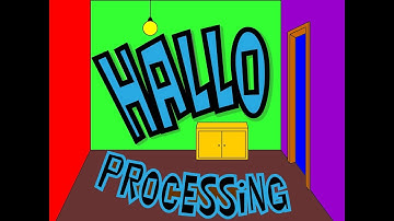 Processing - Работа с Графикой. Начало.