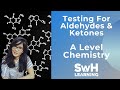 Testing For Aldehydes & Ketones | Fehling's & Tollens' Solution
