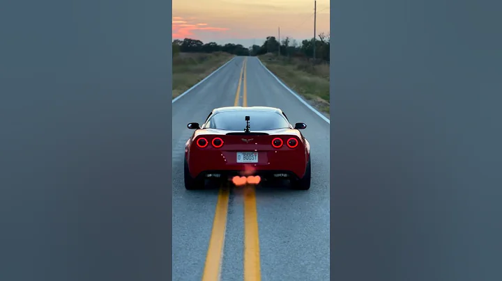Best Sounding Corvette C6 Z06 burnout #ls7
