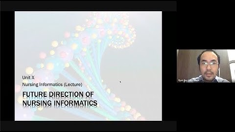 N-110 Nursing Informatics Lecture 5: Future Directions