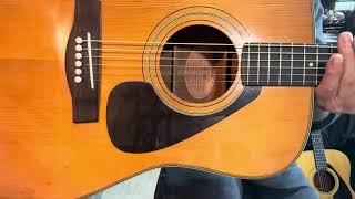 YAMAHA FG-151 (Orange Label) Rakugo de FG - YouTube