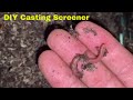 DIY Worm Castings and Bedding Screener. Save you cocoons and fluff your castings.