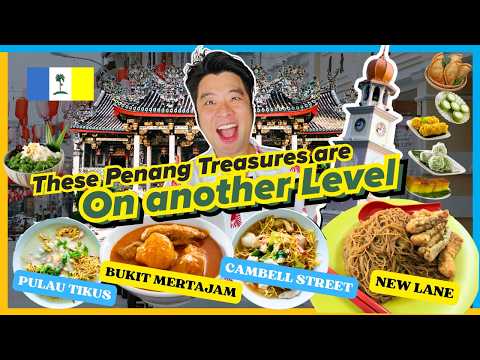 🔥 These 5 Penang Food Treasures Are On ANOTHER LEVEL 🤯 | Must-Eat Malaysia Street Food
