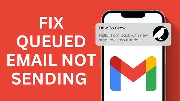 How to Fix Queued Email Not Sending in Gmail !