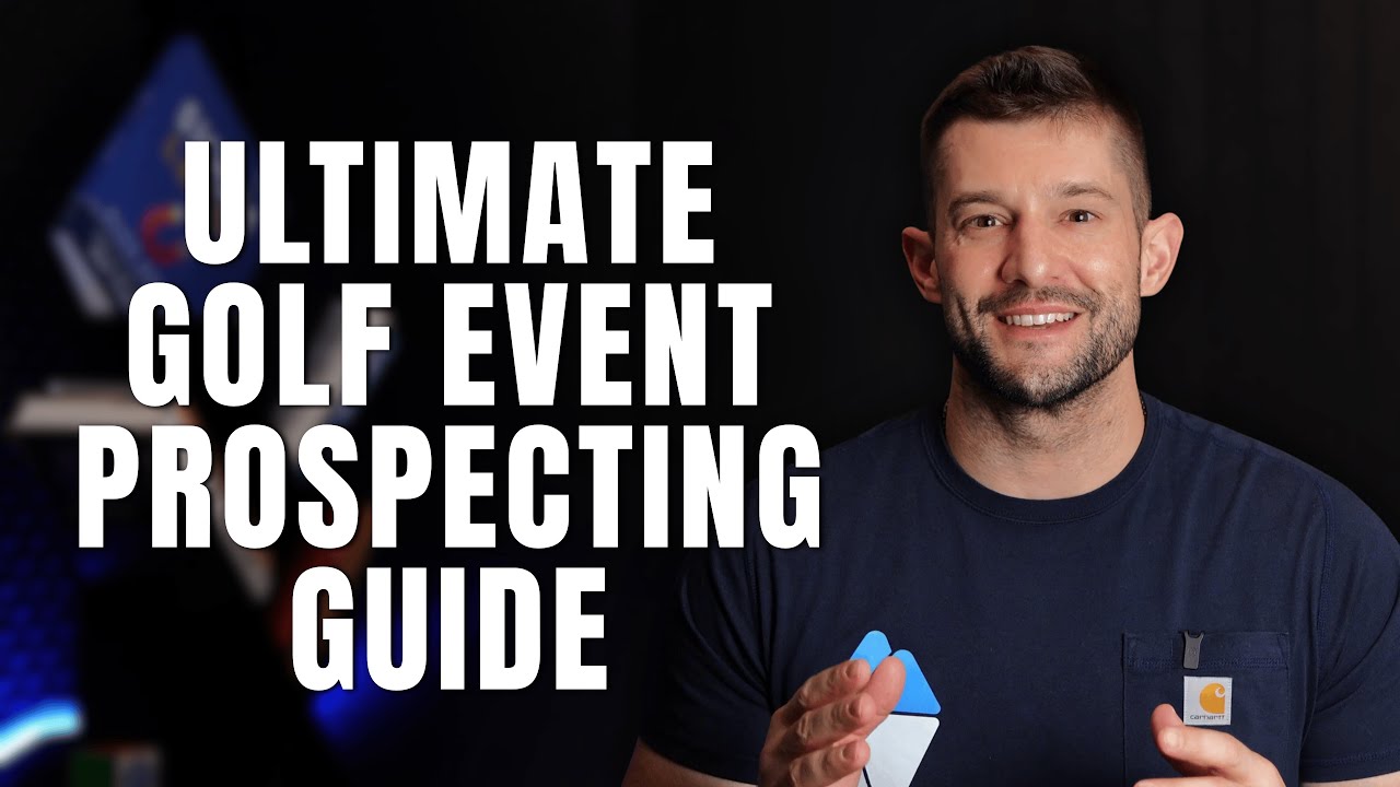 The Ultimate Guide to Prospecting at Golf Tournaments - YouTube