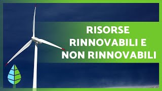 RENEWABLE and NON-RENEWABLE RESOURCES 💦☀️🌲 (Differences and Examples)
