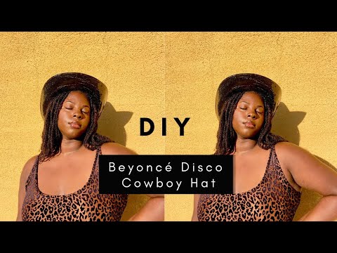 Beyonce-inspired Renaissance Mirror-ball cowboy Hat