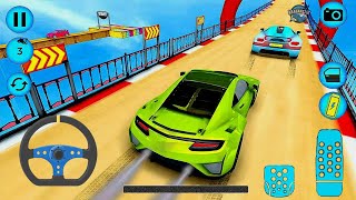 Rampa Yarış Araba Oyunu - Araba Stunts Oyunu - İmkansız Araba Oyunları 3D Android iOS screenshot 5