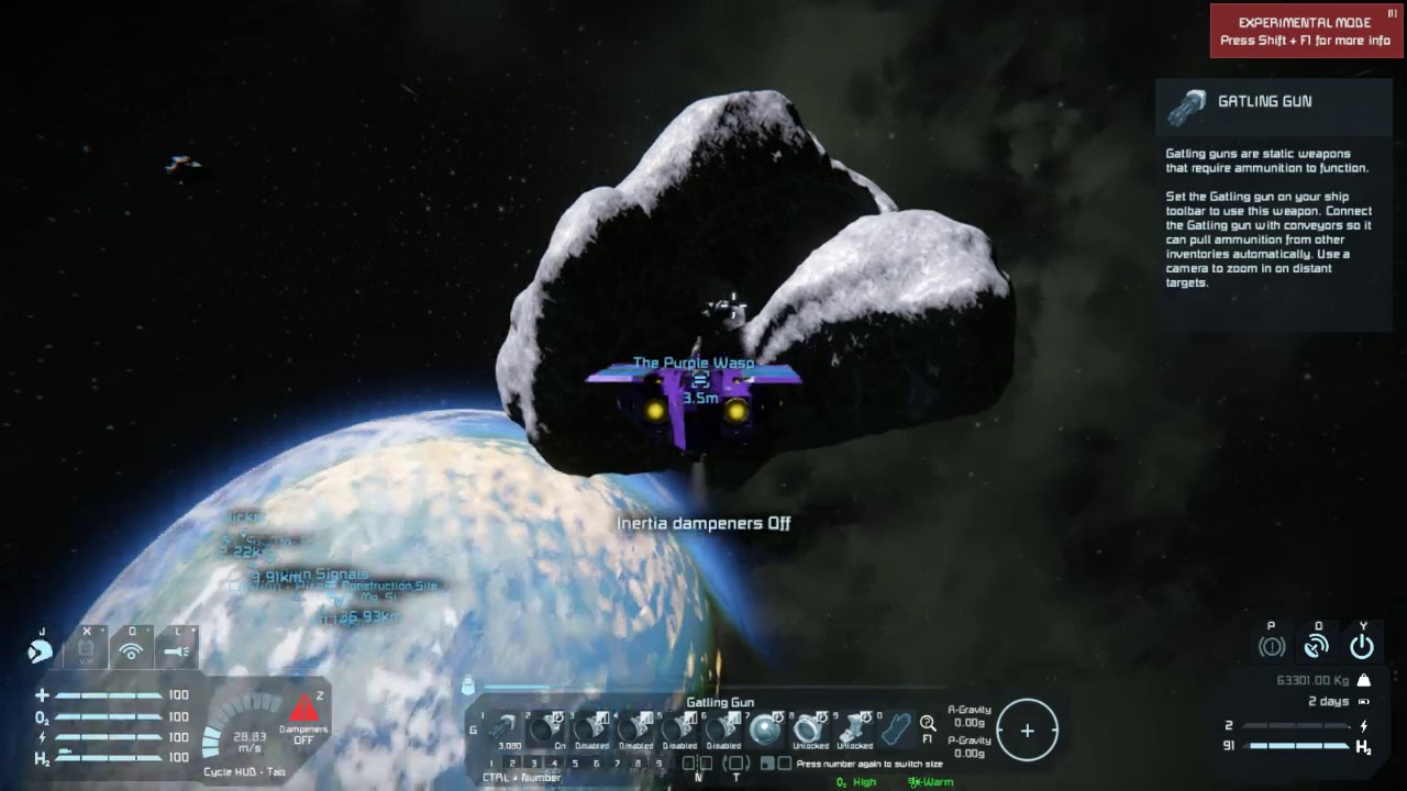 Space Engineers: Crashed Red Ship on the Moon With Pirates Pt22 - YouTube