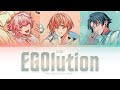 EGOlution - 1Nm8 (Paradox Live パラライ) | Color Coded Lyrics (Kan/Rom/Eng)