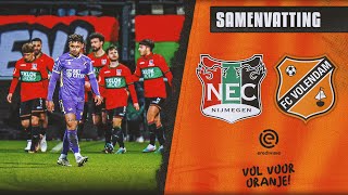🦵 Over de knie in tweede helft | Samenvatting N.E.C. Nijmegen - FC Volendam: 3 - 0 (2022-2023)