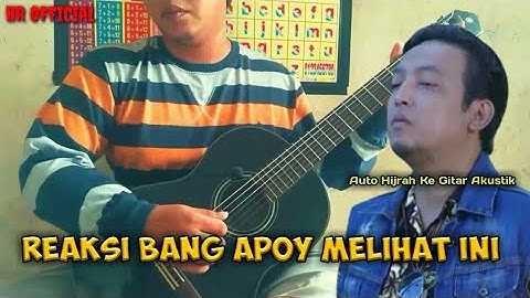 REAKSI BANG APOY MELIHAT MELODI TERSULIT WALI  DIMAINKAN