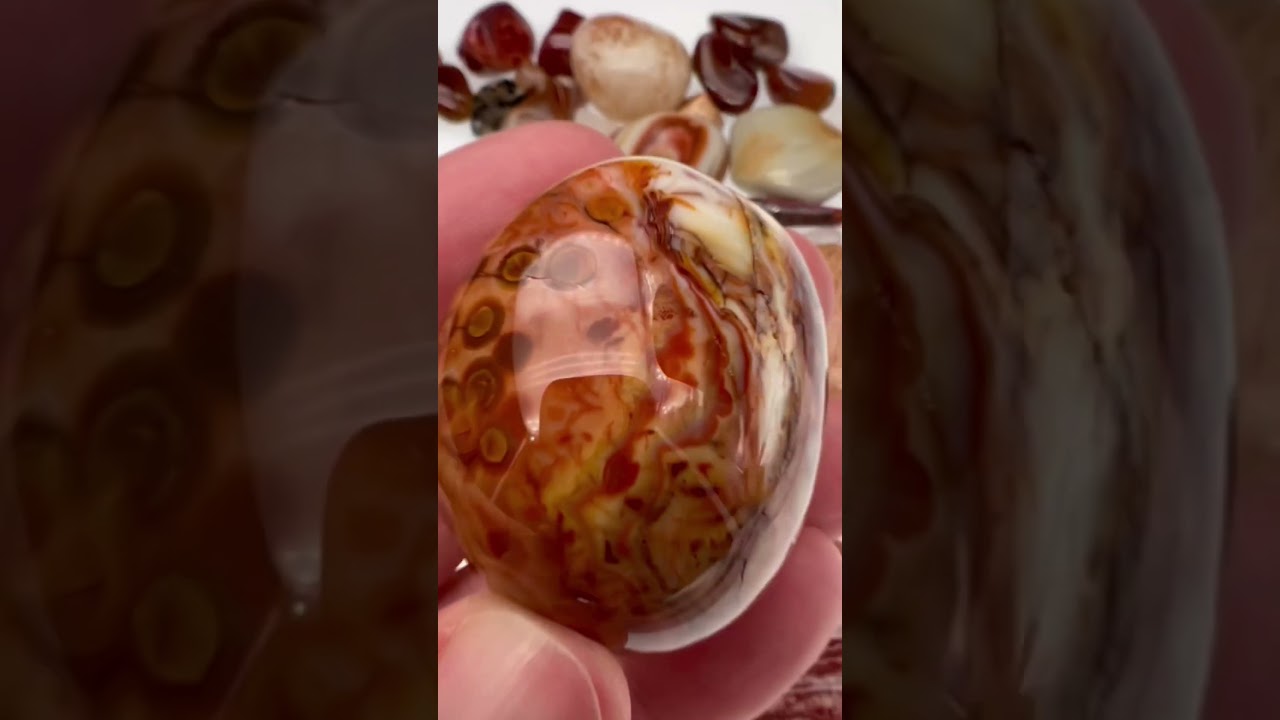 Tumble Polished Bahia Agate 