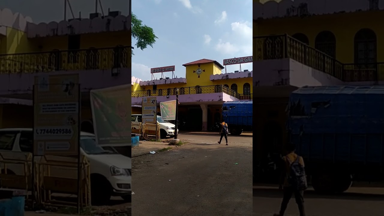 VASCO-DA -GAMA RAILWAY STATION GOA, INDIA