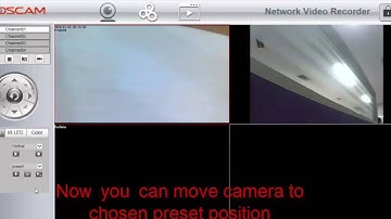 Foscam NVR Tutorial: How to setup preset and cruise on your NVR on website