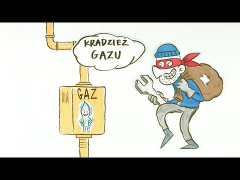 Kradzież gazu - Złodziej gazowy