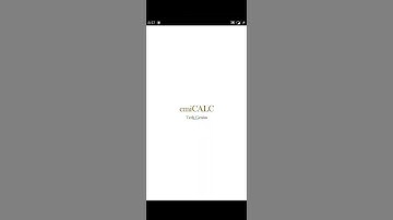 EMI Calculator Android App demo - emiCALC