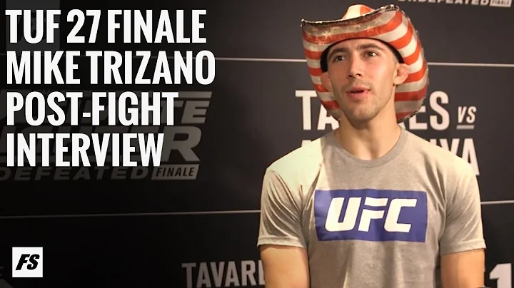 TUF 27 Finale: Mike Trizano Post-Fight Interview