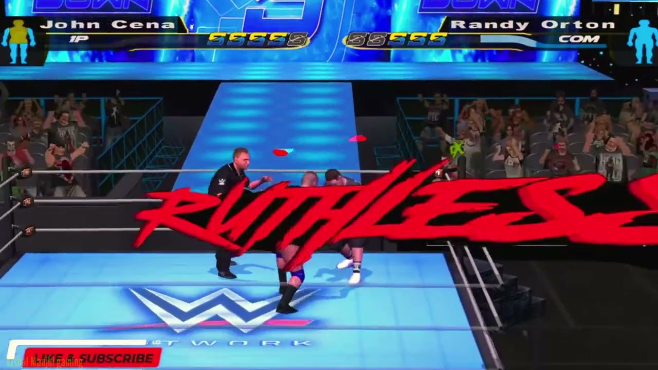 John Cena vs Randy Orton: The Ultimate WWE SmackDown HCTP 2K25 Mod