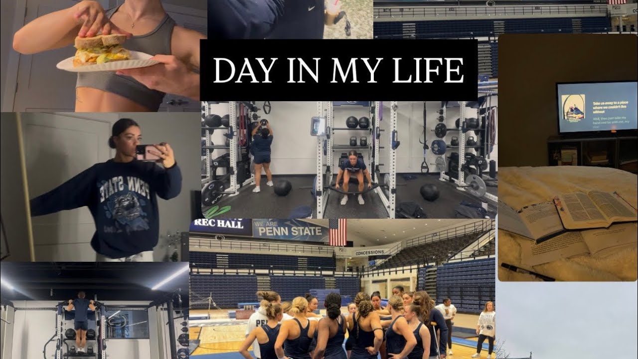 Day In My Life as a D1 Gymnast at Penn State