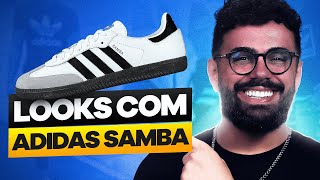 12 LOOKS com ADIDAS SAMBA | Tênis Masculino 2024