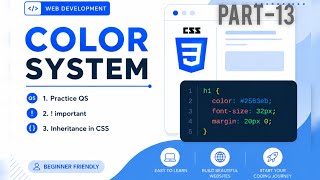CSS !important & Inheritance 🔥 | Practice Questions Explained | web development