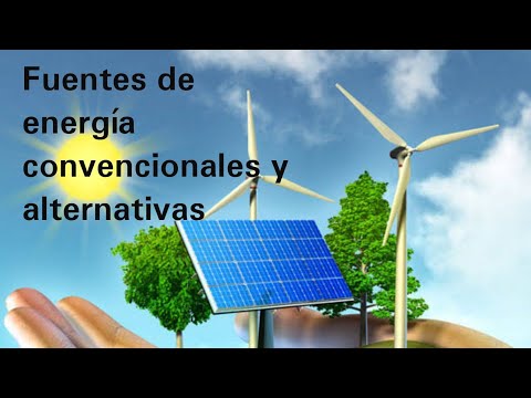 Video: ¿Cuáles son los ejemplos de fuentes de energía no convencionales?