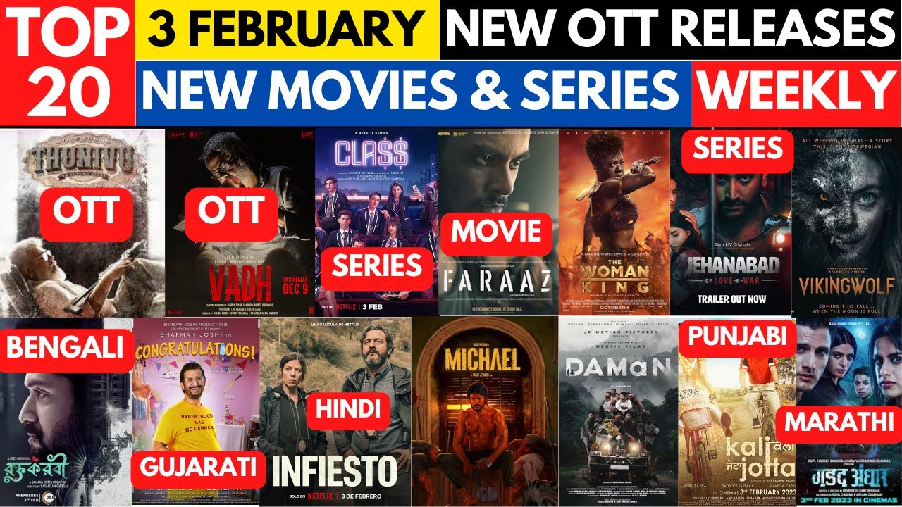 thunivu hindi ott release date I 3 February ott releases I vadh ott releasde date I new ott releases
