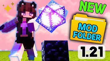 New Best 1.21 MOD FOLDER (Fabric and Feather Client)