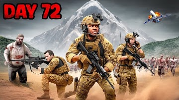I Spent 100 DAYS in a ZOMBIE Apocalypse! (GTA 5 - Part 5)