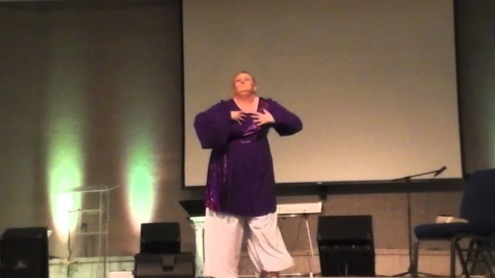Barb Wick ministering "Broken" by Shekinah Glory a...