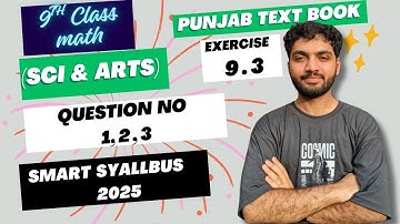 Exercise 9.3 Q1–3 | Math Class 9 | New Syllabus 2025 |  Lecture 86 | Similar Solids Ratios