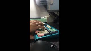 TKC1800 Typing Sound | Full MOD Lubed & Film & Poron | 1800 Layout | Close Up VIDEO | THEKEY COMPANY