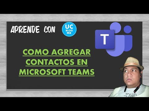 Video: ¿Cómo agrego contactos a mi equipo de Microsoft?