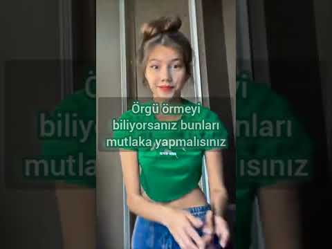 Örgü örmeyi biliyorsanız bunları mutlaka yapmalısınız 🐸