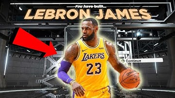 *NEW* NBA2K20 LEBRON JAMES BUILD 61 BADGE UPGRADES - DEMIGOD SMALL FORWARD BUILD - UNSTOPPABLE Build