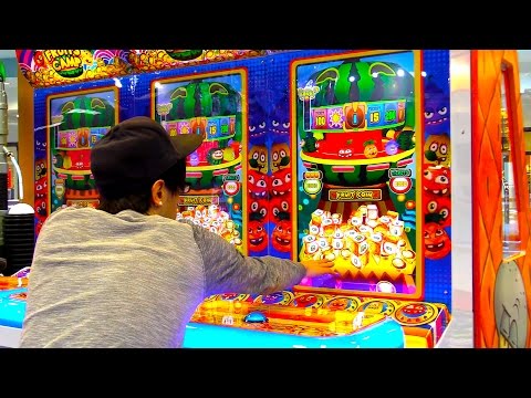 Hit a Coin Pusher Bonus at the Arcade - Then It Did This! | Arcade Nerd