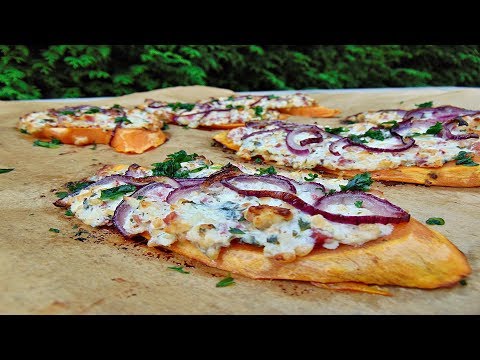 Video: Haferkuchen Mit Käse Und Speck