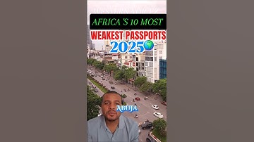 WHY ARE THE PASSPORT WEAKER? #africa #passport #westernvoicez