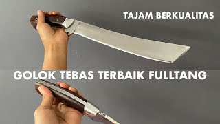 BEST MULTIPURPOSE Slashing Machete, CHEAP PRICE, SUP9 STEEL, FULLTANG, LEATHER SHEATH!! POWERFUL