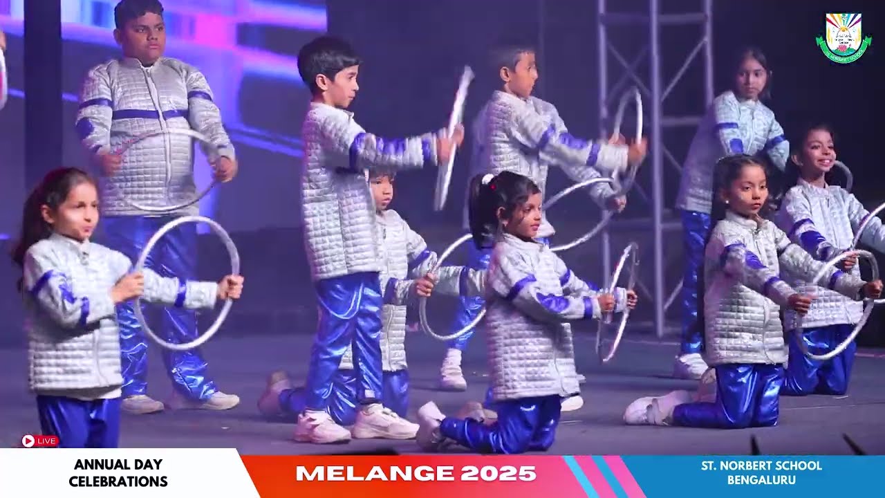 Robotics Dance | Melange 2025 | Grades 1-10 | Annual Day Celebration