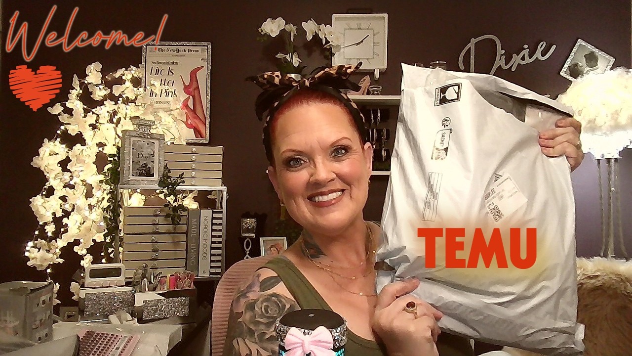 Temu Haul: There are some really pretty items in this one!