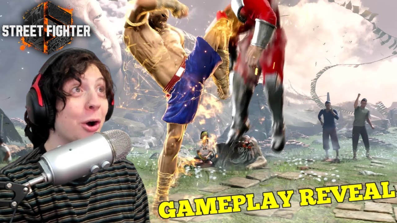 THE KING IS BACK BABY (SF6 Sagat Trailer - Reaction)