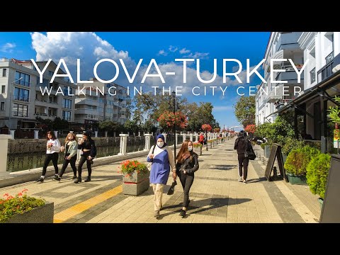 Yalova, Turkey 2021 - Walking in the City Center / ترکیه، یالوا