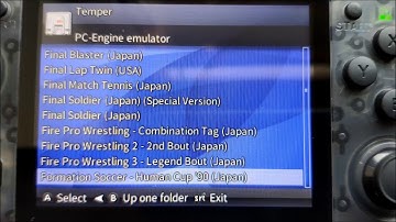 RG350 Retro Console: PC Engine Emulator List Of ALL Games - Gadget Explained