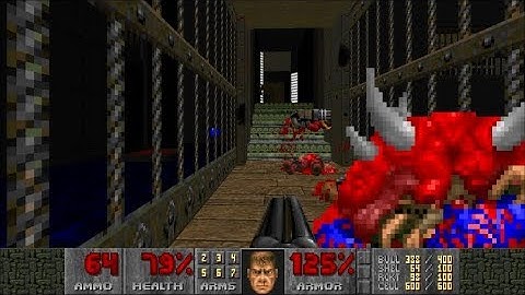 Doom II Playthrough: MAP26 (The Abandoned Mines)