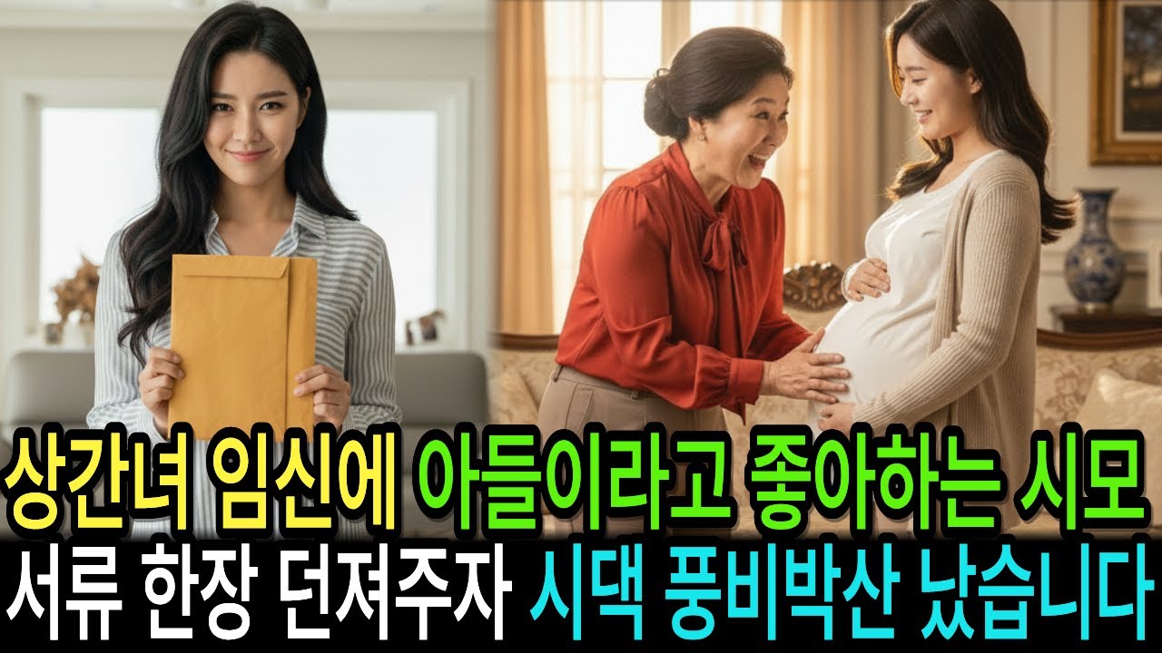 상간녀가 임신했는데 아들이라고 좋아하는 시모, 남편 출생의 비밀을 밝히자 온 시댁이 풍비박산 났습니다