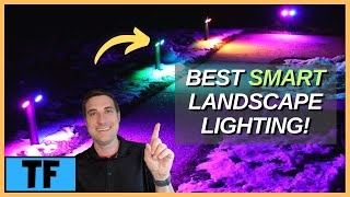 Best Smart Pathway Lights - Lumary LED Color Changing Outdoor Landscape Lighting!