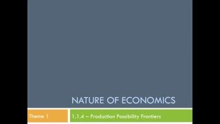 Production Possibility Frontiers - PPF's, movements, shifts, capital goods, consumer goods